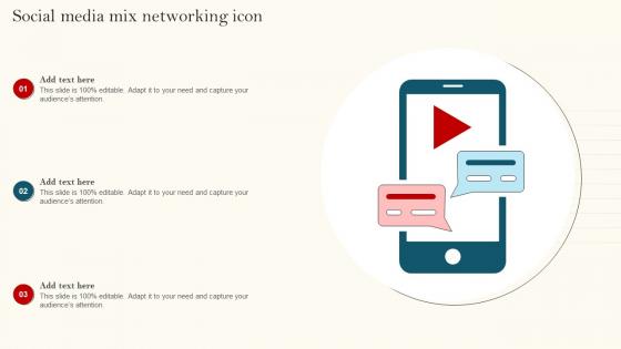 Social Media Mix Networking Icon