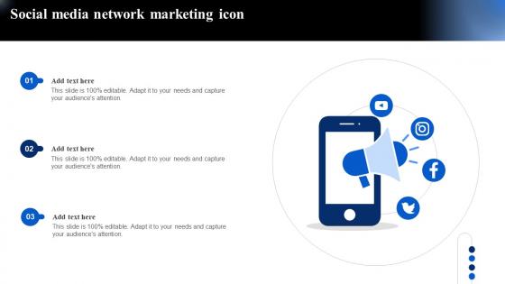 Social Media Network Marketing Icon