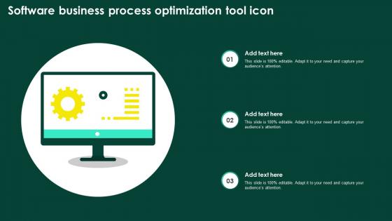 Software Business Process Optimization Tool Icon