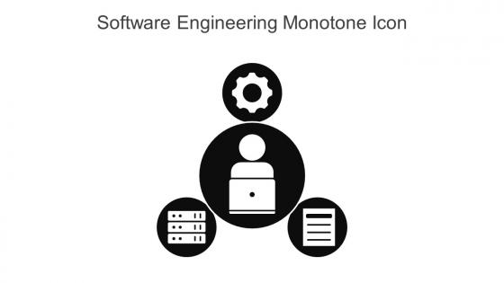 Software Engineering Monotone Icon In Powerpoint Pptx Png And Editable Eps Format