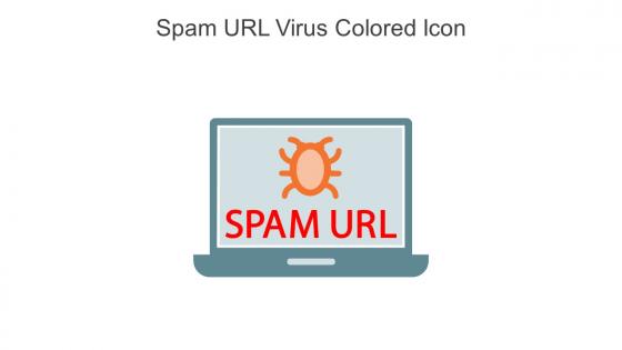 Spam URL Virus Colored Icon In Powerpoint Pptx Png And Editable Eps Format