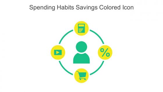 Spending Habits Savings Colored Icon In Powerpoint Pptx Png And Editable Eps Format