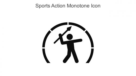 Sports Action Monotone Icon In Powerpoint Pptx Png And Editable Eps Format