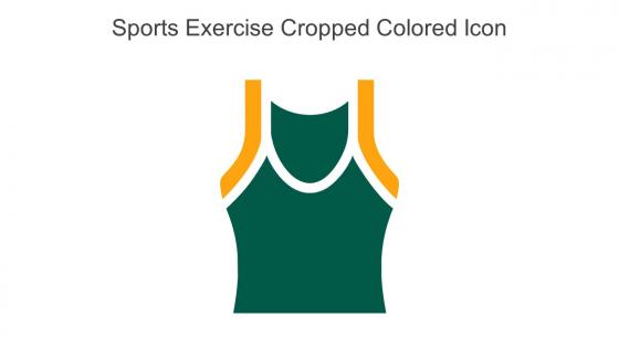 Sports Exercise Cropped Colored Icon In Powerpoint Pptx Png And Editable Eps Format