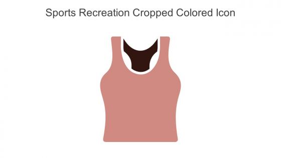 Sports Recreation Cropped Colored Icon In Powerpoint Pptx Png And Editable Eps Format