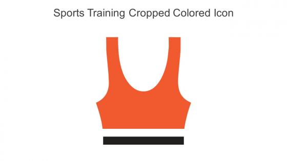 Sports Training Cropped Colored Icon In Powerpoint Pptx Png And Editable Eps Format