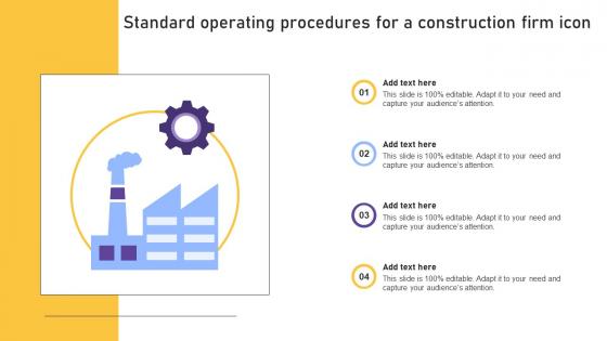Standard Operating Procedures For A Construction Firm Icon