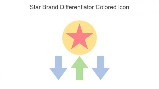 Star Brand Differentiator Colored Icon In Powerpoint Pptx Png And Editable Eps Format