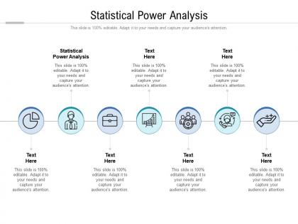 Statistical power analysis ppt powerpoint presentation icon topics cpb
