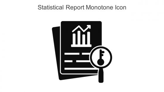 Statistical Report Monotone Icon In Powerpoint Pptx Png And Editable Eps Format