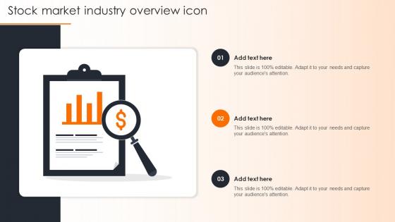 Stock Market Industry Overview Icon