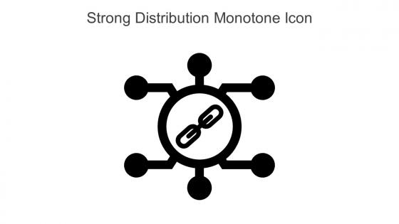 Strong Distribution Monotone Icon In Powerpoint Pptx Png And Editable Eps Format