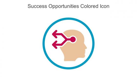 Success Opportunities Colored Icon In Powerpoint Pptx Png And Editable Eps Format