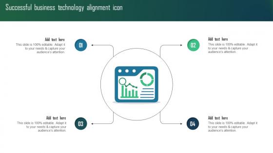 Successful Business Technology Alignment Icon
