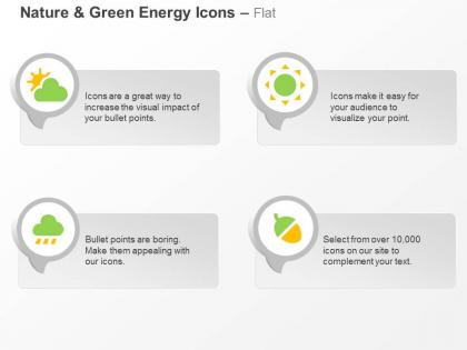 sun_cloud_rain_green_energy_conservation_ppt_icons_graphics_Slide01