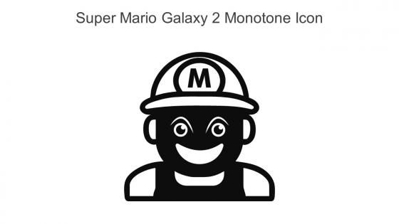 Super Mario Galaxy 2 Monotone Icon In Powerpoint Pptx Png And Editable Eps Format