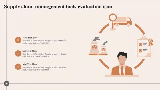 Supply Chain Management Tools Evaluation Icon
