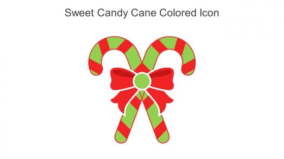 Sweet Candy Cane Colored Icon In Powerpoint Pptx Png And Editable Eps Format