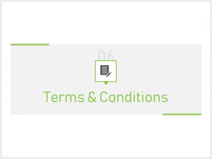 Terms and conditions agenda j65 ppt powerpoint presentation file icon