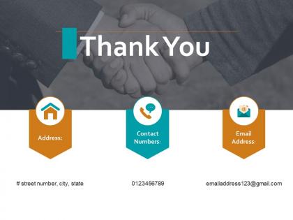 Thank you ppt powerpoint presentation visual aids icon