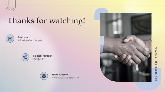 Thanks For Watching Implementing Culture Branding For Developing Brand Icon