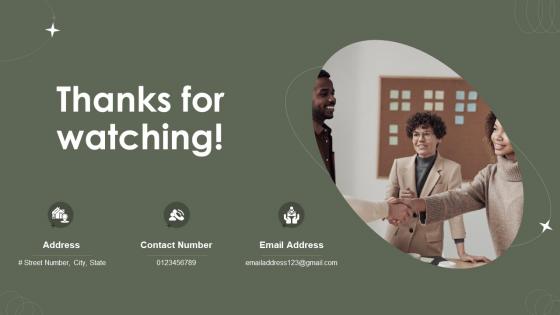 Thanks For Watching Ppt Powerpoint Presentation Icon Styles