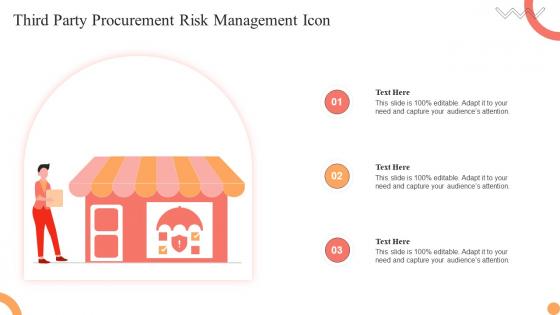 Third Party Procurement Risk Management Icon