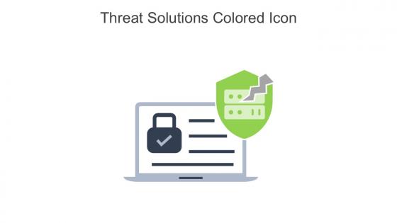 Threat Solutions Colored Icon In Powerpoint Pptx Png And Editable Eps Format