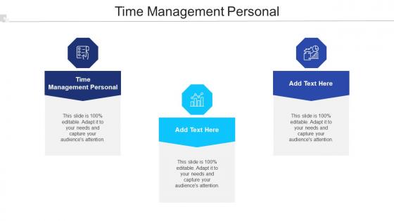 Time Management Personal Ppt Powerpoint Presentation Icon Ideas Cpb