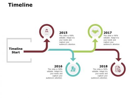 Timeline ppt powerpoint presentation icon backgrounds