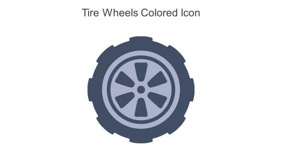 Tire Wheels Colored Icon In Powerpoint Pptx Png And Editable Eps Format