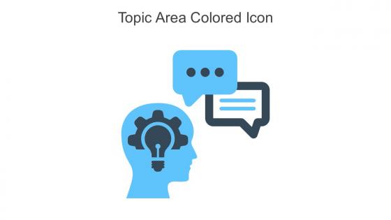Topic Area Colored Icon In Powerpoint Pptx Png And Editable Eps Format