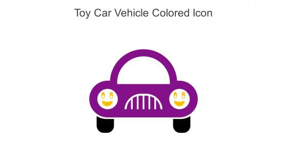 Toy Car Vehicle Colored Icon In Powerpoint Pptx Png And Editable Eps Format