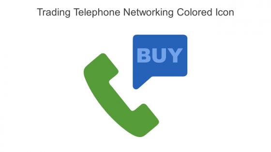 Trading Telephone Networking Colored Icon In Powerpoint Pptx Png And Editable Eps Format