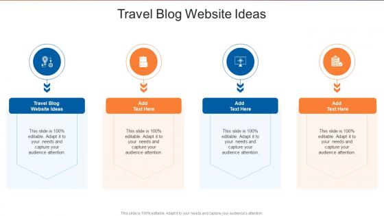 Travel Blog Website Ideas In Powerpoint And Google Slides Cpb