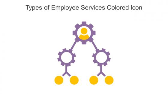 Types Of Employee Services Colored Icon In Powerpoint Pptx Png And Editable Eps Format