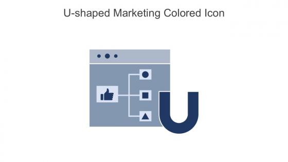 U Shaped Marketing Colored Icon In Powerpoint Pptx Png And Editable Eps Format