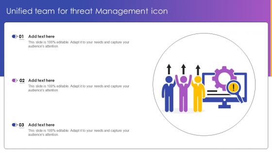 Unified Team For Threat Management Icon