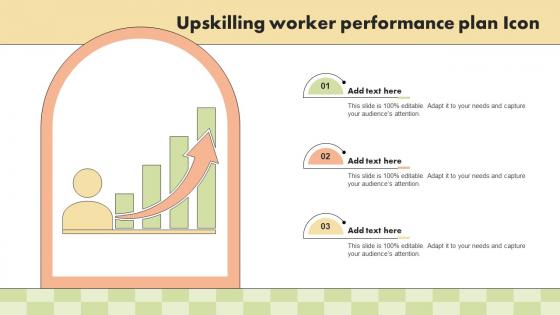 Upskilling Worker Performance Plan Icon