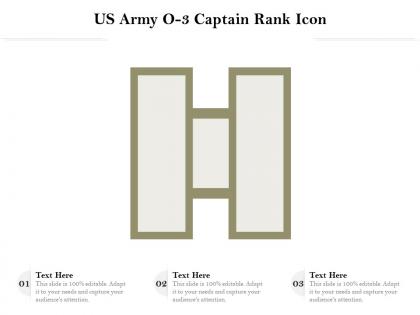 Us army o 3 captain rank icon