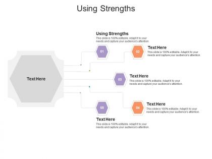 Using strengths ppt powerpoint presentation icon graphic images cpb