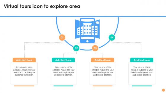 Virtual Tours Icon To Explore Area