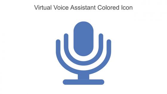 Virtual Voice Assistant Colored Icon In Powerpoint Pptx Png And Editable Eps Format