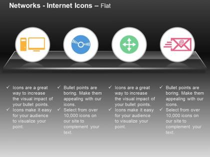 Vpn client computer vpn coordinator vpn software email service ppt icons graphics