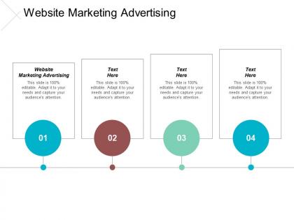 Website marketing advertising ppt powerpoint presentation icon files cpb