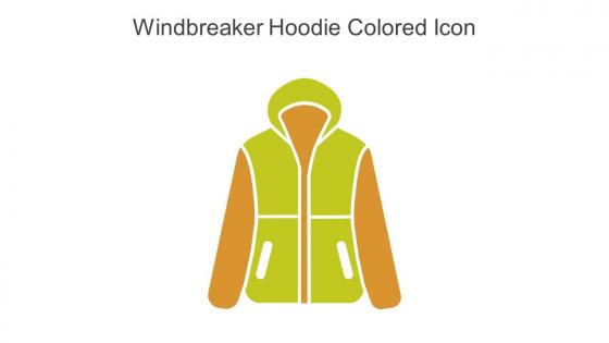 Windbreaker Hoodie Colored Icon In Powerpoint Pptx Png And Editable Eps Format