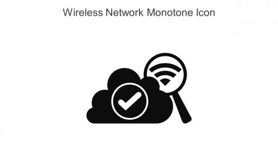 Wireless Network Monotone Icon In Powerpoint Pptx Png And Editable Eps Format
