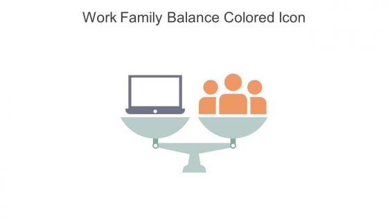 Work Family Balance Colored Icon In Powerpoint Pptx Png And Editable Eps Format