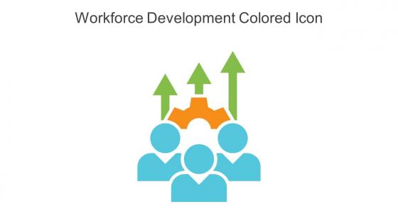 Workforce Development Colored Icon In Powerpoint Pptx Png And Editable Eps Format