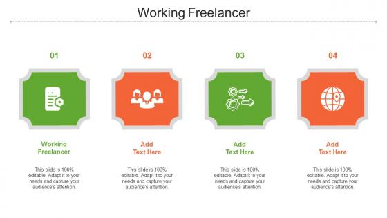 Working Freelancer Ppt Powerpoint Presentation Icon Mockup Cpb